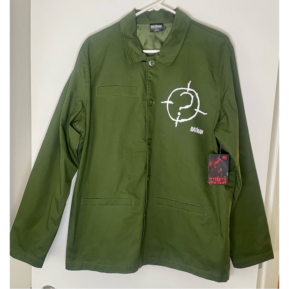 DC Comics The Riddler Jacket NWT! - Picture 12 of 13